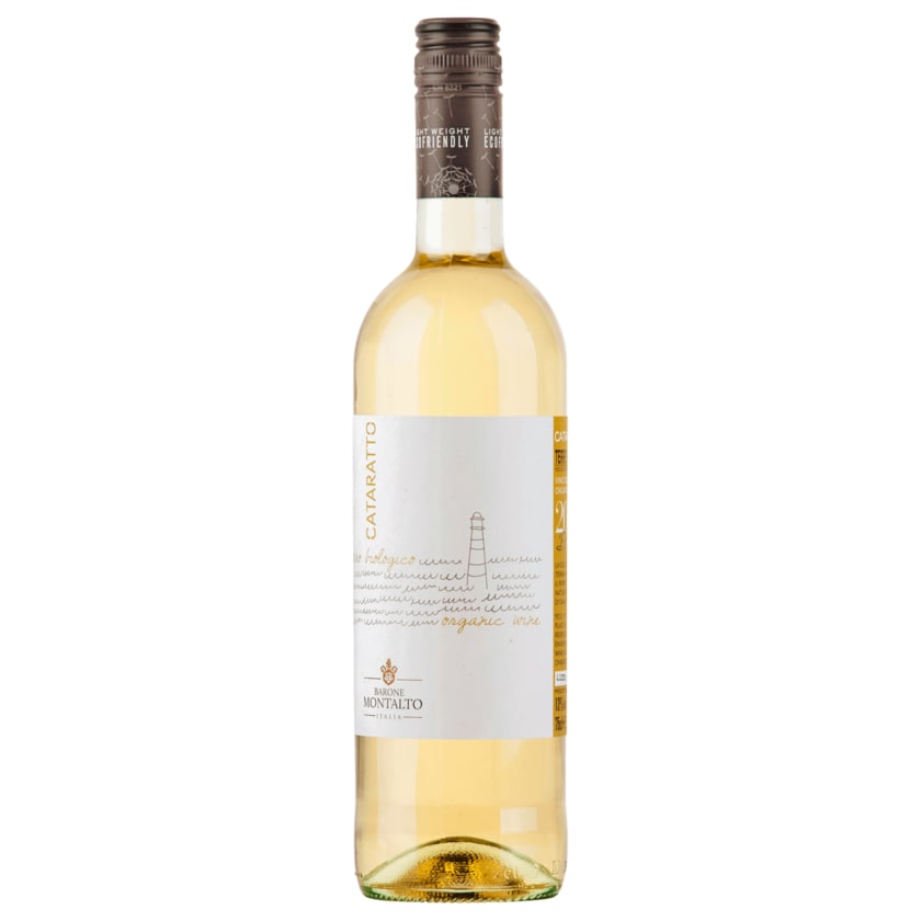 Barone Montalto Weißwein Cataratto Bio trocken 0,75l